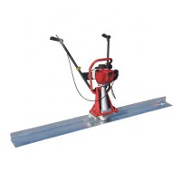 petrol aluminum laser concrete vibrating screed machine