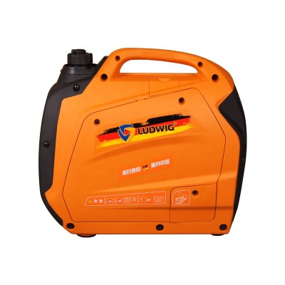 110v portable inverter generator 2KW with wheels and handle