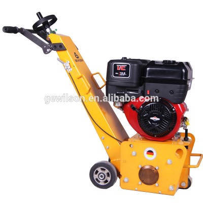 Walk-behind scarifier with multiple belt - surface preparation