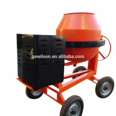 Electric portable Wheel type Mini Concrete Mixer 350L