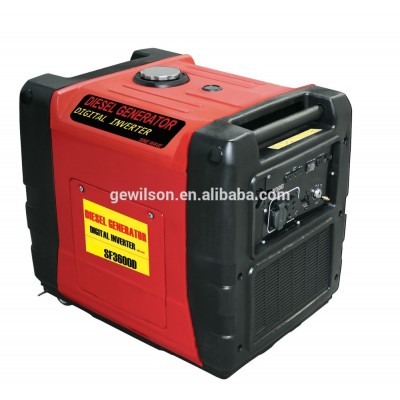 5kw Diesel silent Digital Generator with electric start remote control