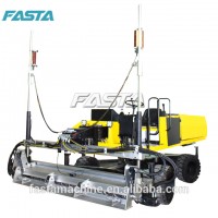 New ride on laser concrete screed machine