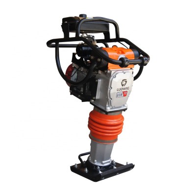 Double air filter Tamping rammer with gasoline engine