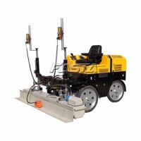 Vibrating laser concrete screed